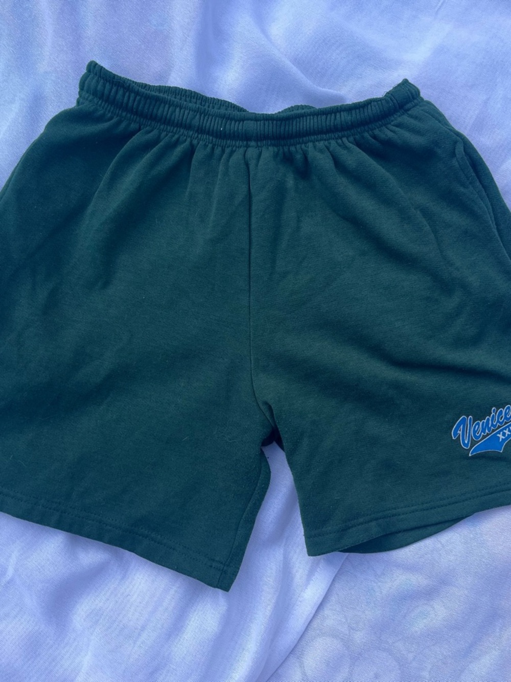 Venice Graphic Green Shorts